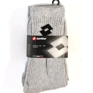 CALZINI IN SPUGNA UOMO LOTTO TENNIS- 3 PAIA