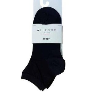 Calzino corto bike unisex in cotone Scopri Allegro TRI-PACK