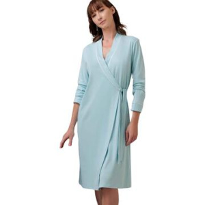VESTAGLIA DONNA INCROCIATA IN PURO COTONE ANDRA 9900