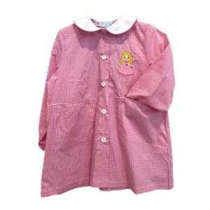 GREMBIULE ASILO BAMBINA ANDY&GIò 90246 RICAMO PRINCIPESSA