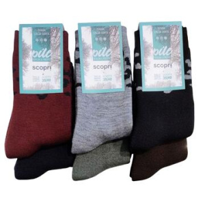 Calzino corto donna in caldo PILE Scopri Prisco Aput (1 PAIO)