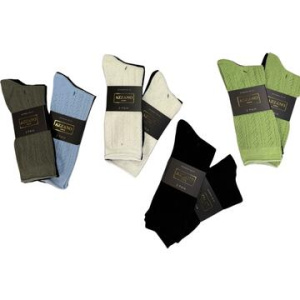 CALZINO CORTO DONNA TRAFORATO AZZANO ISD456 (2 PAIA)