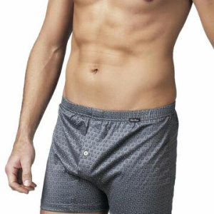 Boxer uomo in filo di Scozia Nottingham B416S Tg.9/10 Fondo colorato