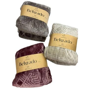 COPERTA IN CORAL LOVELY HOME BELGRADO 200 X 220