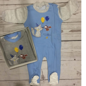 PIGIAMONE VASINE DA NEONATO BL0875 ELLEPI