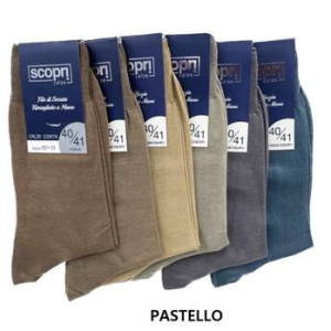 Calzino uomo corto in filo di Scozia Scopri Prisco Boeing