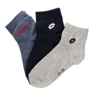 CALZINO CORTO BAMBINO LOTTO BR86 MIDI (3 PAIA)