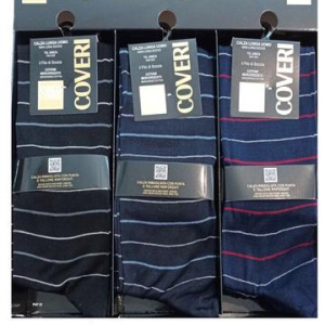 Calzettone lungo in cotone elasticizzato Coveri Boat Line 12 (1 PAIO)