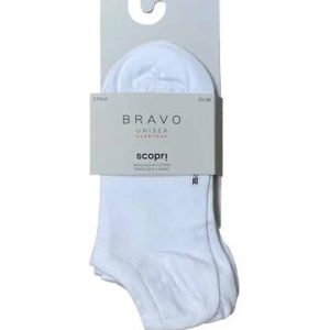 Minicalza unisex in cotone elasticizzato Scopri Bravo TRI-PACK