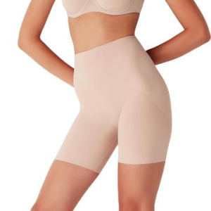 Ciclista donna vita alta antisegno modellante in micro taglio laser Cotonella CD033