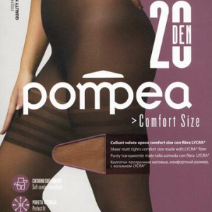 Collant TAGLIA COMODA elasticizzato opaco Pompea CL 20 den