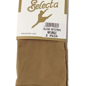 Calzino donna antistress velati Selecta 20 den. 2 PAIA