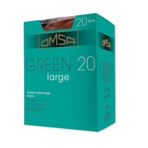 COLLANT VELATO DONNA OMSA GREEN 20 LARGE TG. 5-6