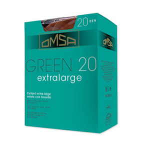 COLLANT VELATO DONNA OMSA GREEN 20 XL EXTRA LARGE