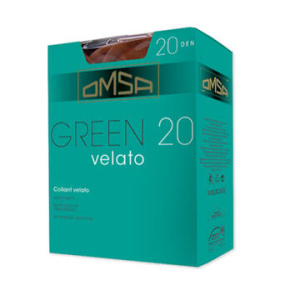 COLLANT VELATO DONNA OMSA GREEN 20 TG. 2-4