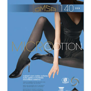 COLLANT DONNA SUPER COPRENTE OMSA MICRO & COTTON 140 TG. S-M-L