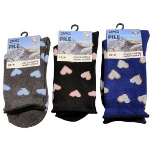 Calzino corto donna in caldo PILE Dag 05 (1 PAIO)