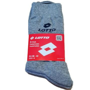 CALZINI SPORTIVI UOMO LOTTO DAVID – 3 PAIA