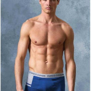 Boxer uomo in cotone elasticizzato Enrico Coveri EB1297