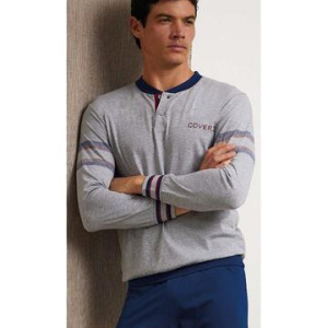 Pigiama uomo in jersey di cotone Enrico Coveri EP1150
