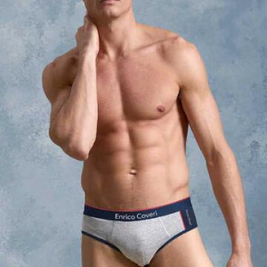 Slip uomo in cotone elasticizzato Enrico Coveri ES1265