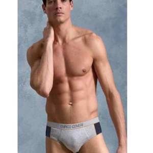 Slip uomo in cotone elasticizzato Enrico Coveri ES1301