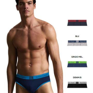 Slip uomo in cotone elasticizzato Enrico Coveri ES1302