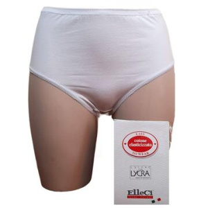 Slip donna vita alta in cotone elasticizzato Elleci 001