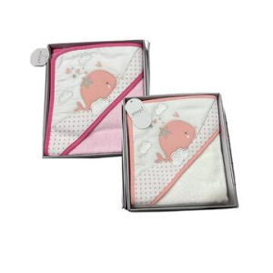 ACCAPPATOIO NEONATA A TRIANGOLO IN COTONE ELLEPI AB4275