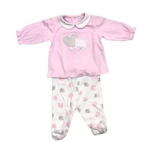 COMPLETO CLINICO NEONATA IN COTONE ELLEPI CO5169