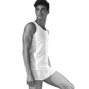 CANOTTA UOMO SPALLA LARGA COTONE PETTINATO COVERI ET1102