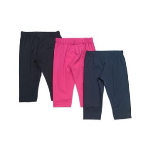 LEGGINGS CICLISTA BAMBINA IN COTONE ELASTICIZZATO F.A30 3-8 ANNI