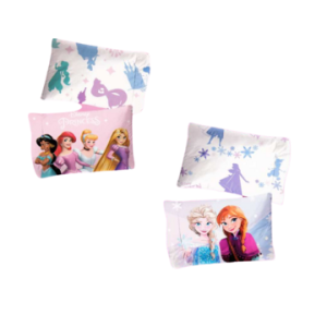 COPPIA FEDERE CUSCINO LETTO DISNEY