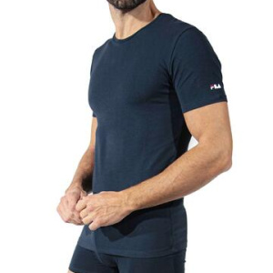 T-SHIRT UOMO GIROCOLLO IN COTONE ELASTICIZZATO FILA FU5231