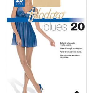 COLLANT VELATO OPACO DONNA FILODORO BLUES 20
