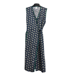 VESTAGLIA INCROCIATA DONNA IN COTONE FLORA V08