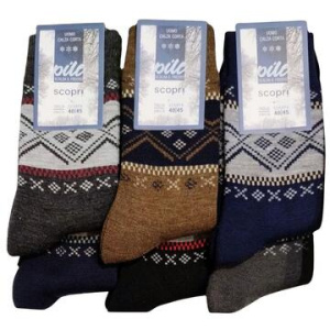 Calzino corto uomo in caldo PILE Scopri Prisco Fuji (1 PAIO)