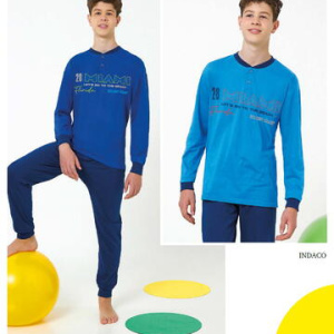 Pigiama da ragazzo in jersey di cotone Il Granchietto GP4125