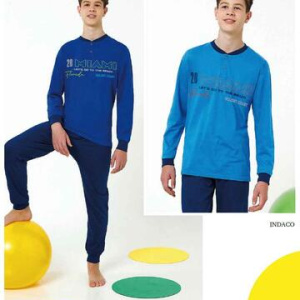 Pigiama da ragazzo in jersey di cotone Il Granchietto GP4126