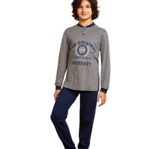 Pigiama da ragazzo in caldo cotone Il Granchietto GP4139