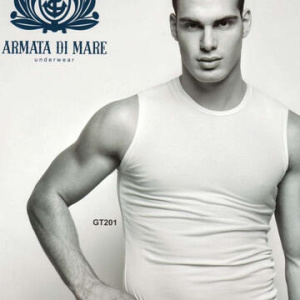 SMANICATO IN COTONE ELASTICIZZATO UOMO ARMATA DI MARE GT201