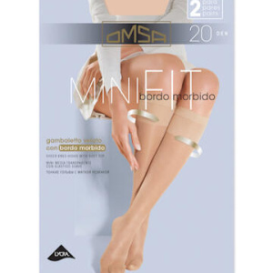 GAMBALETTO VELATO DONNA OMSA MINIFIT 20- 2 PAIA
