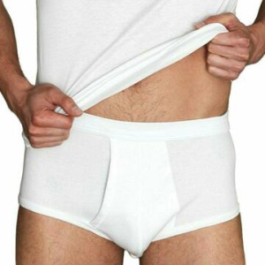 Slip uomo cotone Gicipi Georges Bianco tg 3-7