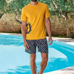 Pigiama uomo corto in jersey di cotone Intimami IU428