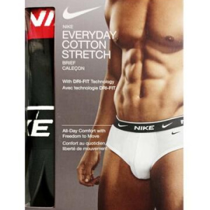 SLIP UOMO COTTON STRETCH DRY-FIT NIKE 0000KE1084 2-PACK