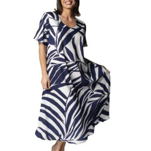 ABITO DONNA IN VISCOSA MANICA CORTA MARILA KF1740