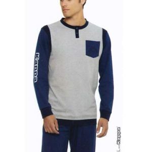 Pigiama uomo in jersey di cotone caldo Kappa KMW24629