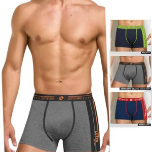 Boxer uomo cotone elasticizzato Lotto LB1355