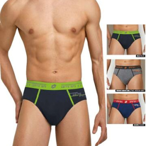 Slip uomo in cotone elasticizzato Lotto LS1355