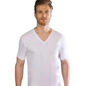 T-SHIRT UOMO SCOLLO V MANICA CORTA LIABEL 3828 1053N